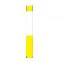 Opaski dla dorosłych  do HC100 / ZD510 - Zebra Z-Band Direct - kolor żółty / karton 6 wkładów