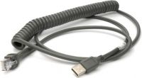 Zebra kabel USB, 2,74 metra (9ft), skręcany