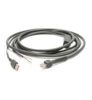 Zebra USB cable, 9ft, straight