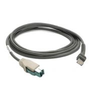 Zebra kabel USB Power Plus 2,1 metra (7ft), prosty
